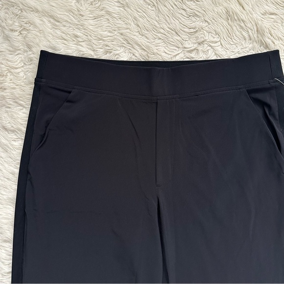 Athleta Pants Brooklyn Mid Rise Ankle Pant Wrinkle-Resistant Black Sz 12 NWT New - Picture 5 of 11